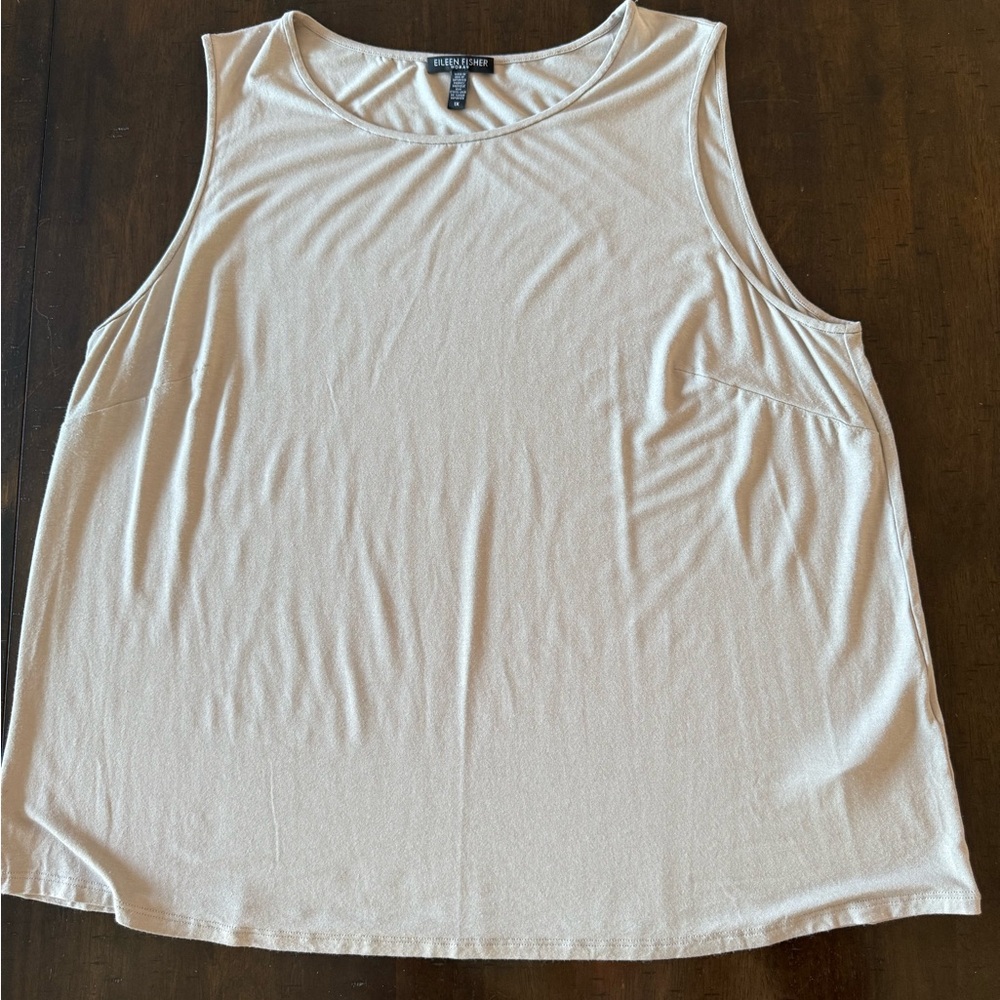 Eileen Fisher Tank Top-Light Gray